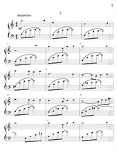 Aqua Sonatina for piano (second movement)
